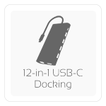 12-in-1 USB Type-C Docking (Dual HDMI)