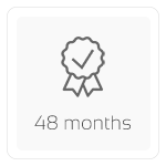 48 Months (4 years) Warranty + Free Pick-up & Return