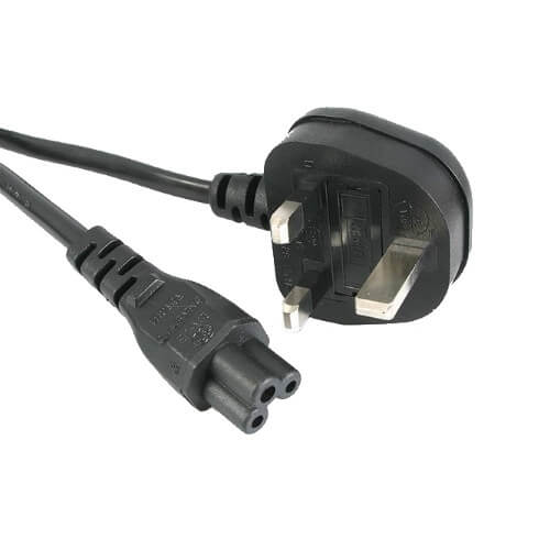 Power Plug Cable C5 Uk England United Kingdom